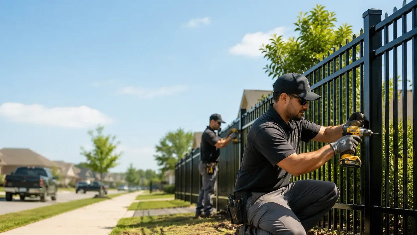 Metal Fence Installation in Deloit, IA